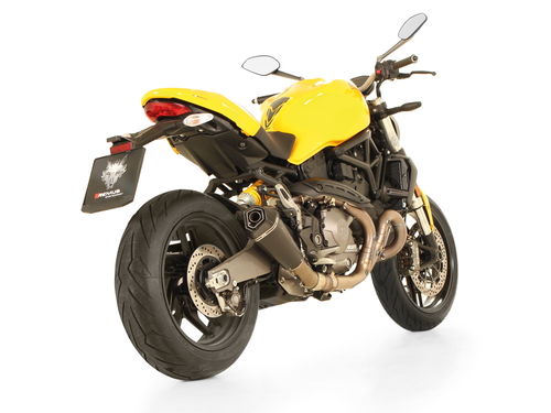 REMUS HYPERCONE Schalldämpfer Edelstahl schwarz Ducati Monster 821, EG BE